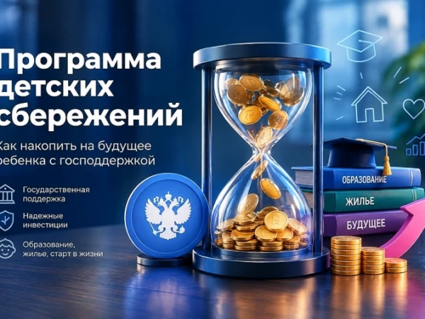 Программа долгосрочных сбережений (ПДС) на ребенка.