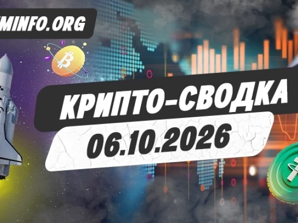 Утренний дайджест крипторынка - выжимка из VIP каналов 06.10.2026!