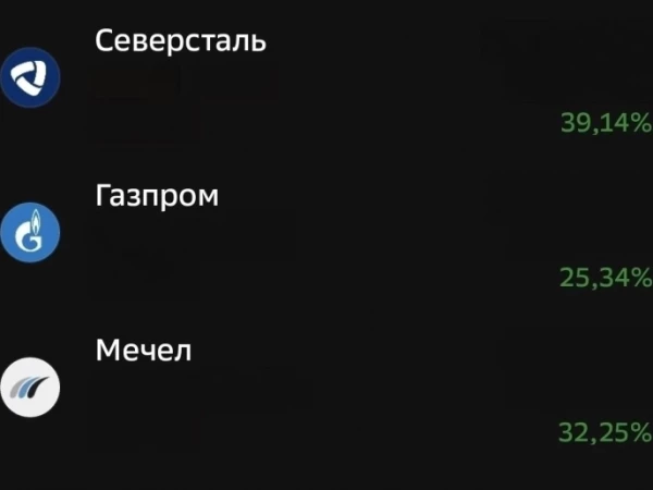 Газпром, Северсталь и не только