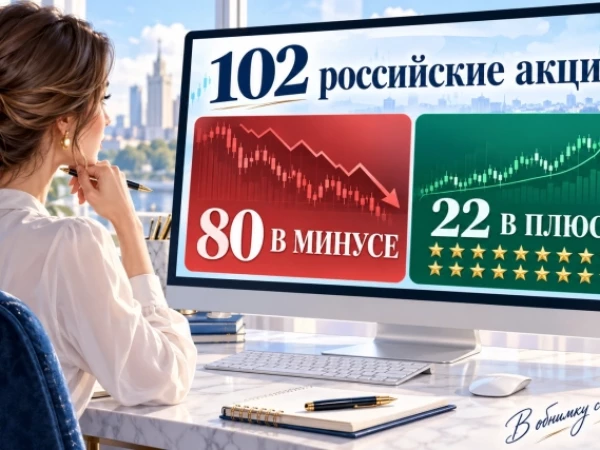 80 из 102 акций в минусе: что стоит за ростом рынка