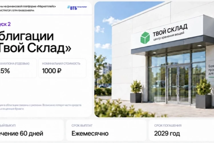 Твой Склад - высокая доходность на растущем рынке self-storage