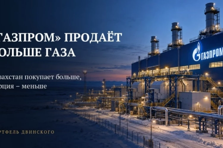 «Газпром» продаёт больше газа. Казахстан покупает больше, Турция – меньше