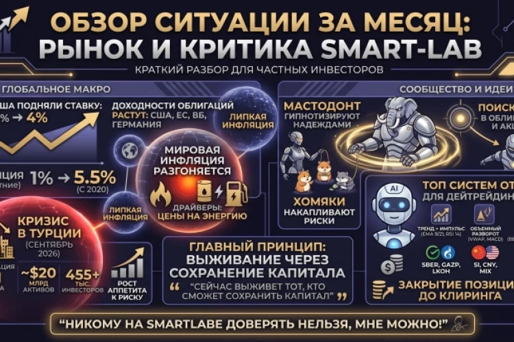 Прожарка смартлаба #2 Раскрыт грааль. Риски рынка и петух смартлаба.