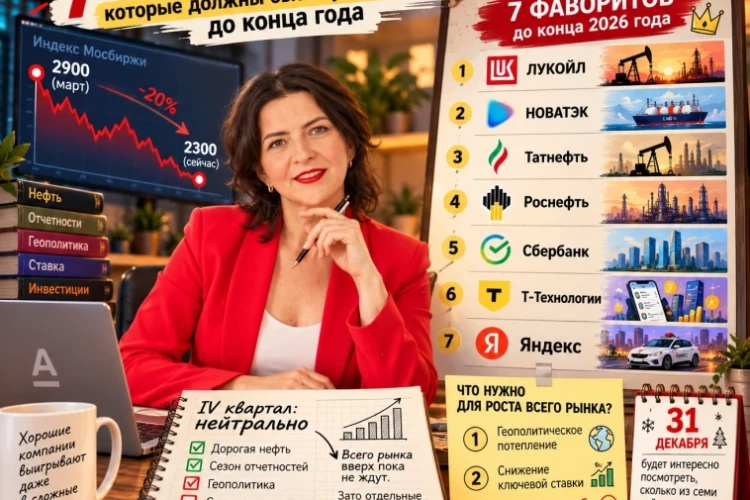 Альфа выбрала семь акций, которые должны быть лучше рынка до конца года.