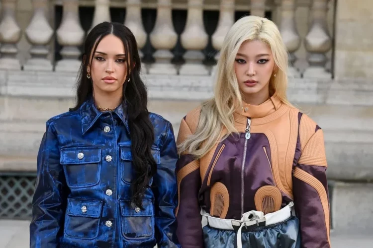 Даниэла и Юнчэ из KATSEYE посетили показ Louis Vuitton Весна/лето 2027 на Неделе моды в Париже: Даниэла сказала, что скучает по Манон