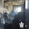 В Кудрово 18 человек спасли из ЖК «Лондон», где сгорела двухкомнатная квартира: кадры