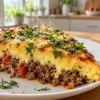 Когда обычная яичница кажется слишком легкой: рецепт плотного мясного омлета под сырной коркой