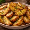 Картошка с хрустящей корочкой, а внутри мягкая: перестала добавлять чеснок до запекания — и вкус изменился