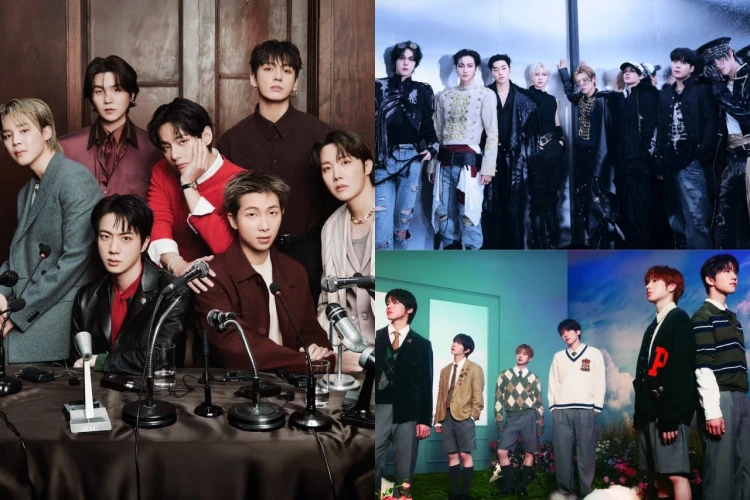 BTS, ATEEZ и NCT WISH получили новые платиновые сертификации в Японии