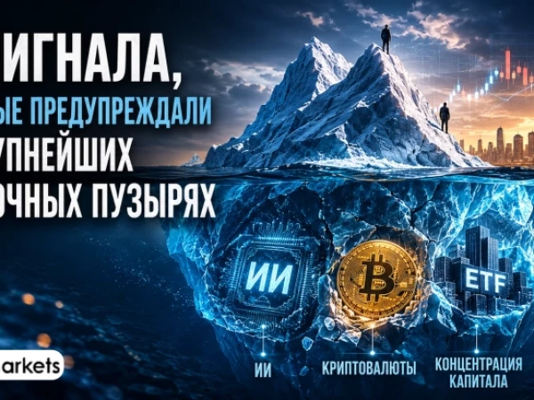 3 сигнала, которые предупреждали о крупнейших рыночных пузырях