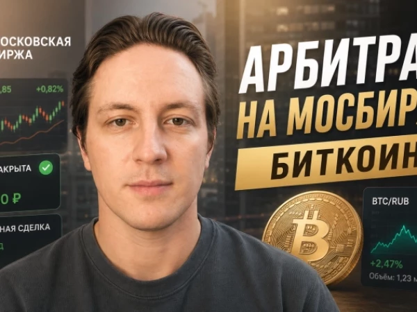 Арбитраж на Московской бирже. Как торговать? Пример с Биткоином