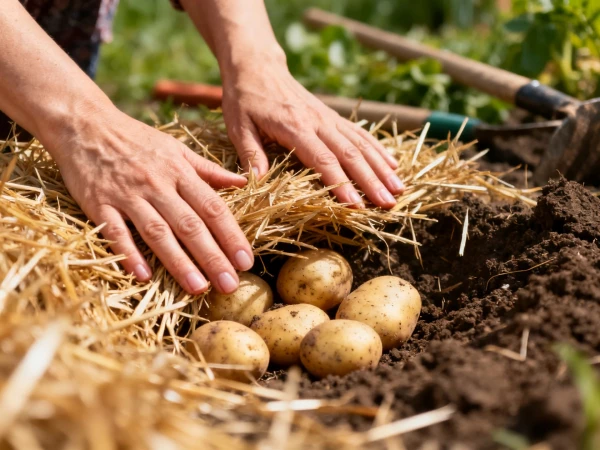 Урожай в два раза больше и крупные клубни: как вырастить идеальный картофель без прополки и окучивания