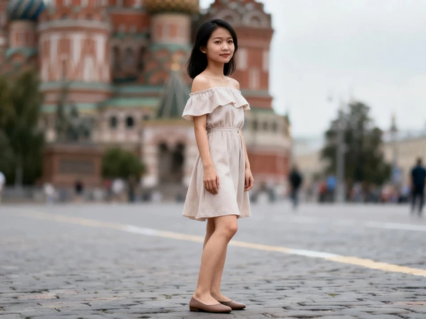 Платья, визуально удлиняющие ноги у женщин ростом 1,5 м, вдохновленные стилем азиатской красавицы