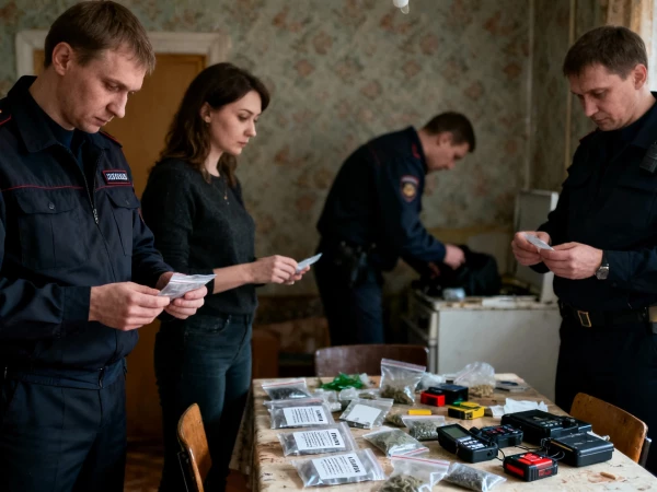 10 килограммов препаратов и готовые посылки: полиция задержала группу в Петербурге