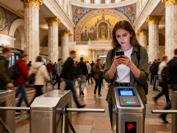 Коллекционный жетон к 115-летию Олимпийского комитета в метро Петербурга