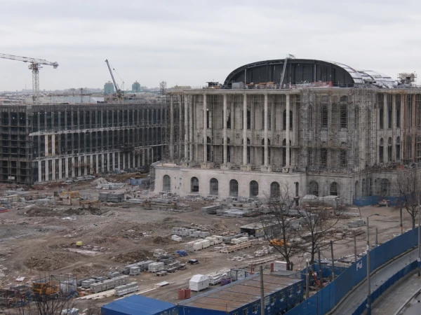Ждали больше 10 лет: строительство Дворца танца в Петербурге завершат к юбилею театра
