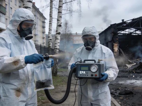 Проверка воздуха после пожара на Софийской в Петербурге — что нашли специалисты