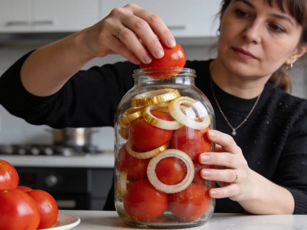 Маринованные помидоры не лопаются и держат форму: простой секрет удачной заготовки — секрет от соседки
