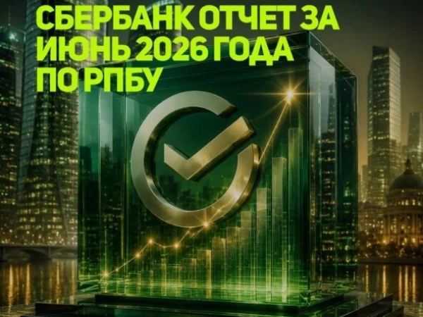 Сбербанк отчет за июнь 2026 года по РПБУ. Самая надежная акция РФ.
