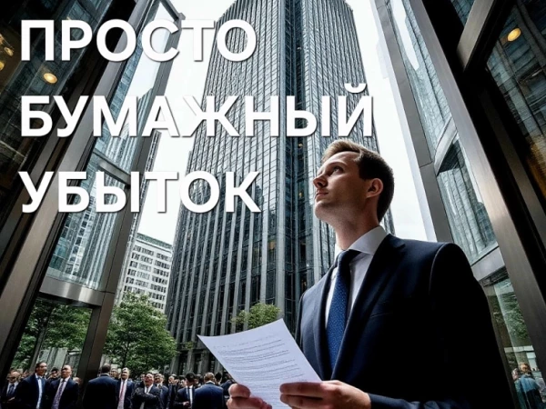 Почему бумажный убыток и удешевление акций - это страшно