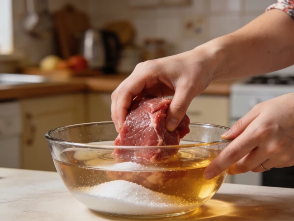 Советский способ с сахаром помогает быстро приготовить мясо без потери вкуса