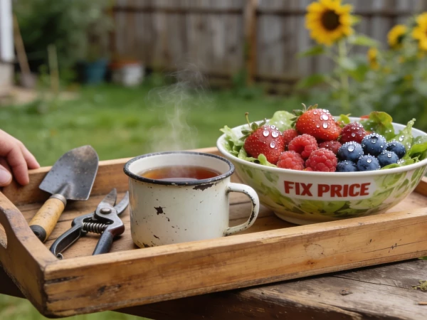 Находка для дачи: потратила копейки на деревянные подносы в Fix Price и нашла им кучу применений