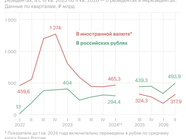 Рублевые переводы россиян за границу за последний год впервые стали заметно преобладать над валютными — РБК