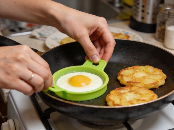 Драники, котлеты и сырники одной формы: неожиданные способы применения силиконовой формы для яиц из Fix Price