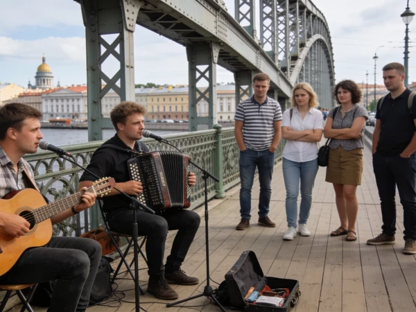 Петербургские мосты стали концертными площадками: как в городе проходит музыкальный фестиваль