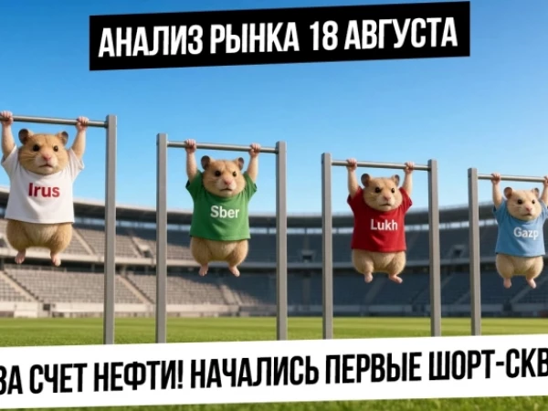 Анализ рынка 18 августа. Начинается разворот по рынку и первые шорт-сквизы? Рубль! Нефть! Газ!