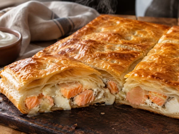 Слоеное тесто из пачки и филе рыбы: самый ленивый, но безумно вкусный пирог к ужину