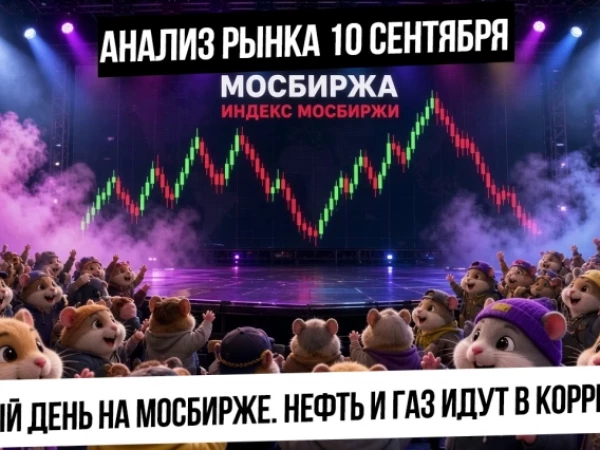 Анализ рынка 10 сентября. Важный день по индексу Мосбиржи при коррекции в нефти. Устоит ли рынок?