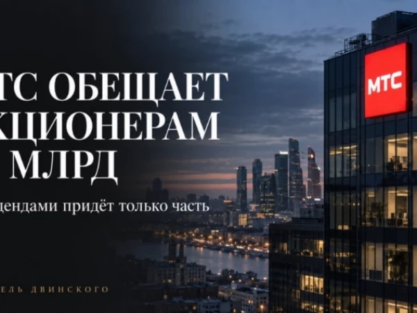 МТС обещает акционерам 70 млрд. Дивидендами придёт только часть