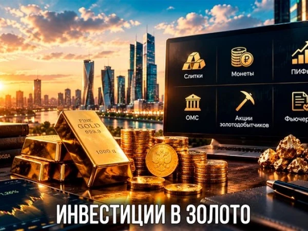 Золото: 6 способов инвестировать