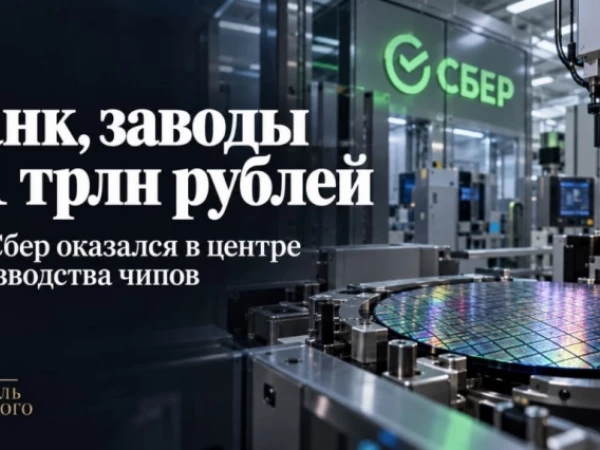 Банк, заводы и 1 трлн рублей. Как Сбер оказался в центре производства чипов