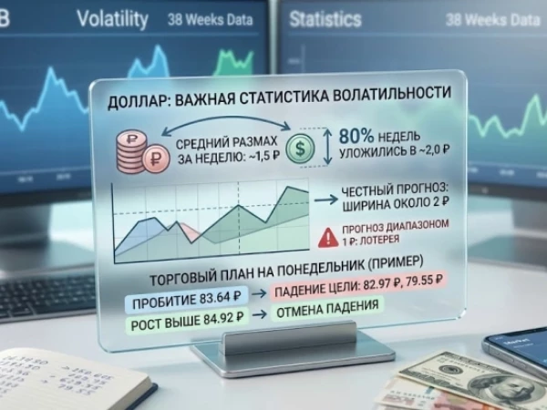 Что сейчас с курсом долларом и почему не стоит верить точным прогнозам