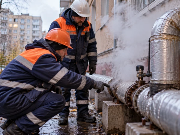 В доме на улице Есенина сырость и пар вместо тепла - коммунальные службы бездействуют