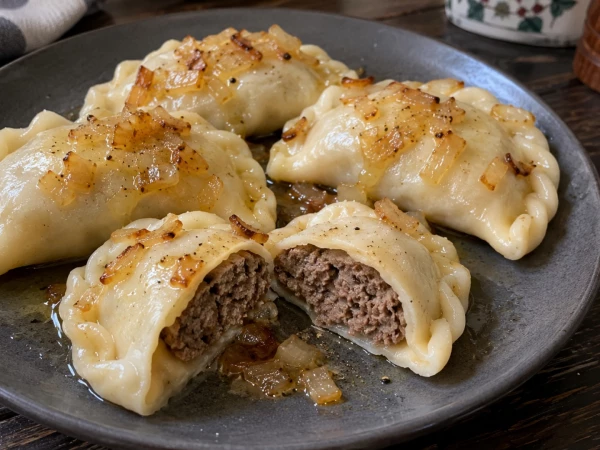 Куриная печень вместо привычного мясного фарша полностью меняет вкус вареников: рецепт нежнейших мешочков