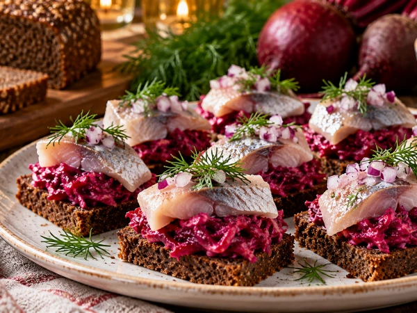 Вкуснее закусок с красной рыбой: хрустящая основа, нежная намазка с селёдкой — хит любого застолья