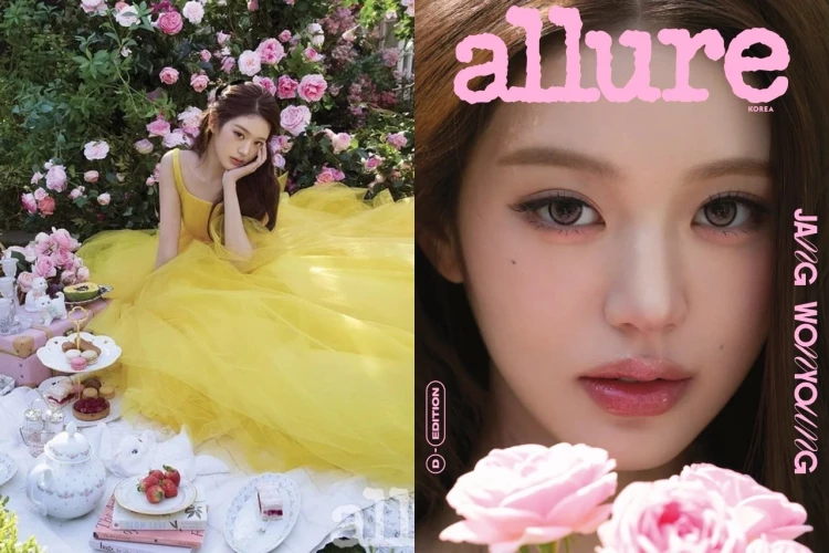 Чан Вонён из IVE в сказочной фотосессии для Allure Korea и бренда Hapa Kristin