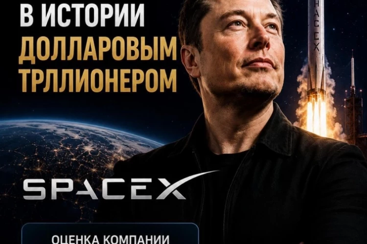 💲 Илон Маск стал первым в истории долларовым триллионером