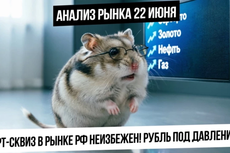 Анализ рынка 22 июня. Шорт-сквиз по рынку неизбежен! Рекордные шорты по индексу! Рубль! Нефть! Газ!