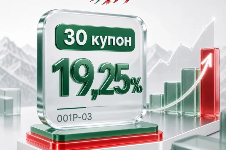 Ставка 30-го купона третьего выпуска облигаций — 19,25%