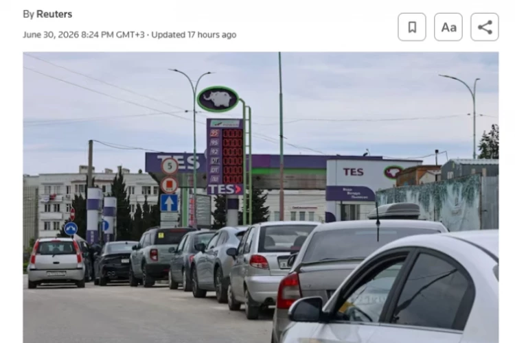 Независимые АЗС в России впервые начали продавать топливо по цене более 100 рублей за литр — Reuters