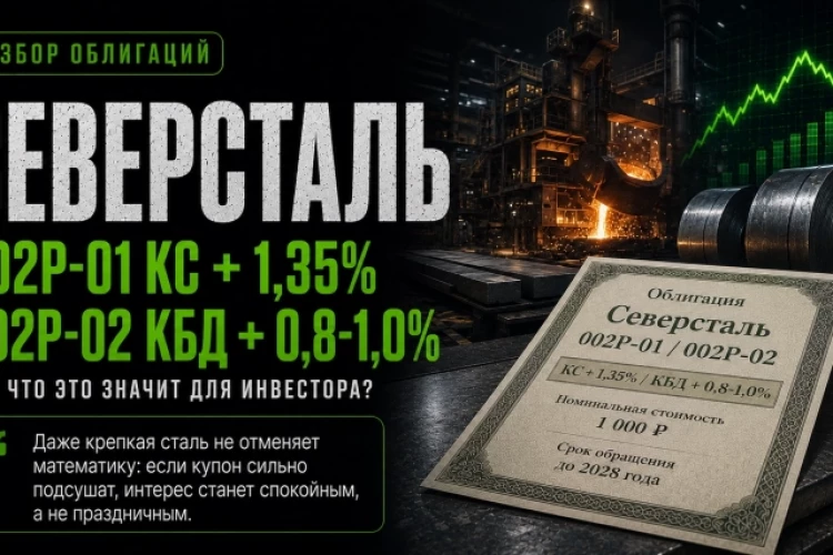 ⚡️ Северсталь выходит с двумя выпусками: фикс и флоатер