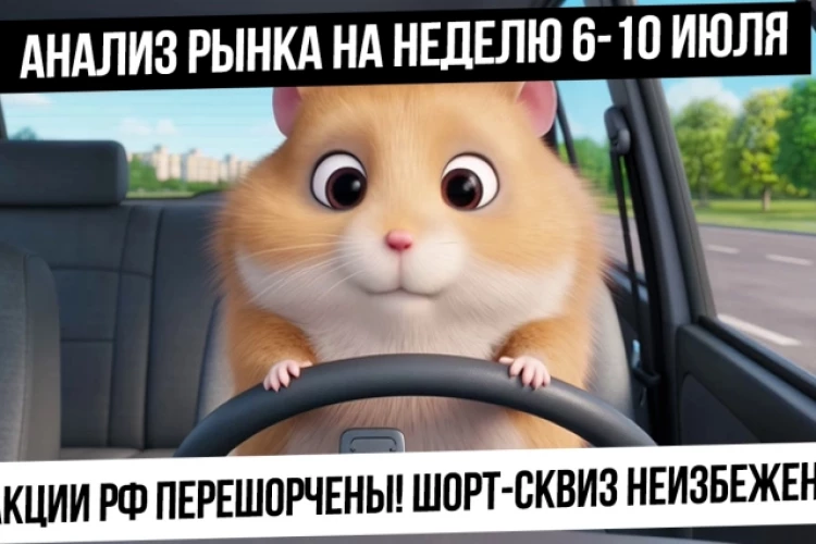 Анализ рынка на неделю 6-10 июля. Акции перешорчены! Эмоциональные покупки валюты! Жду шорт-сквиз?