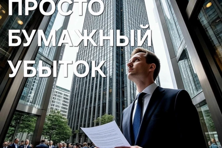 Почему бумажный убыток и удешевление акций - это страшно