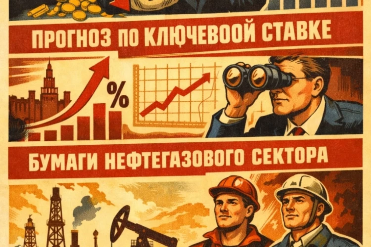 Дивидендные гэпы банков, прогноз по ключевой ставке, бумаги нефтегазового сектора.