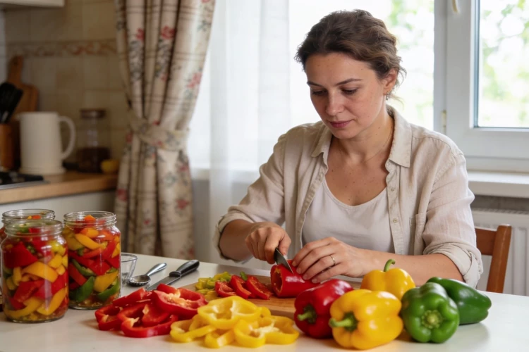 Весь урожай пошел в дело: простые и вкусные заготовки из сладкого перца