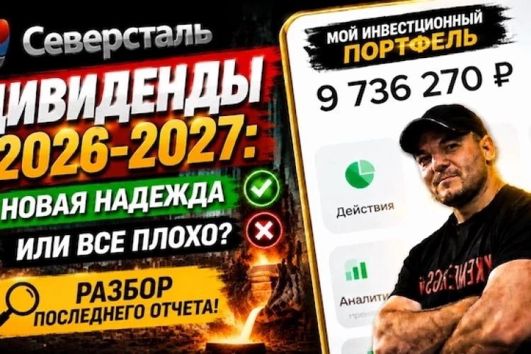 Дивиденды Северстали 2026-2027: Новая надежда или все плохо? Разбор последнего отчета!